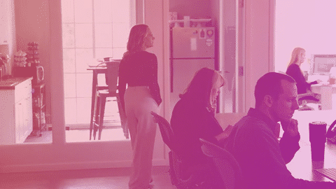 The Prismatic team at the office