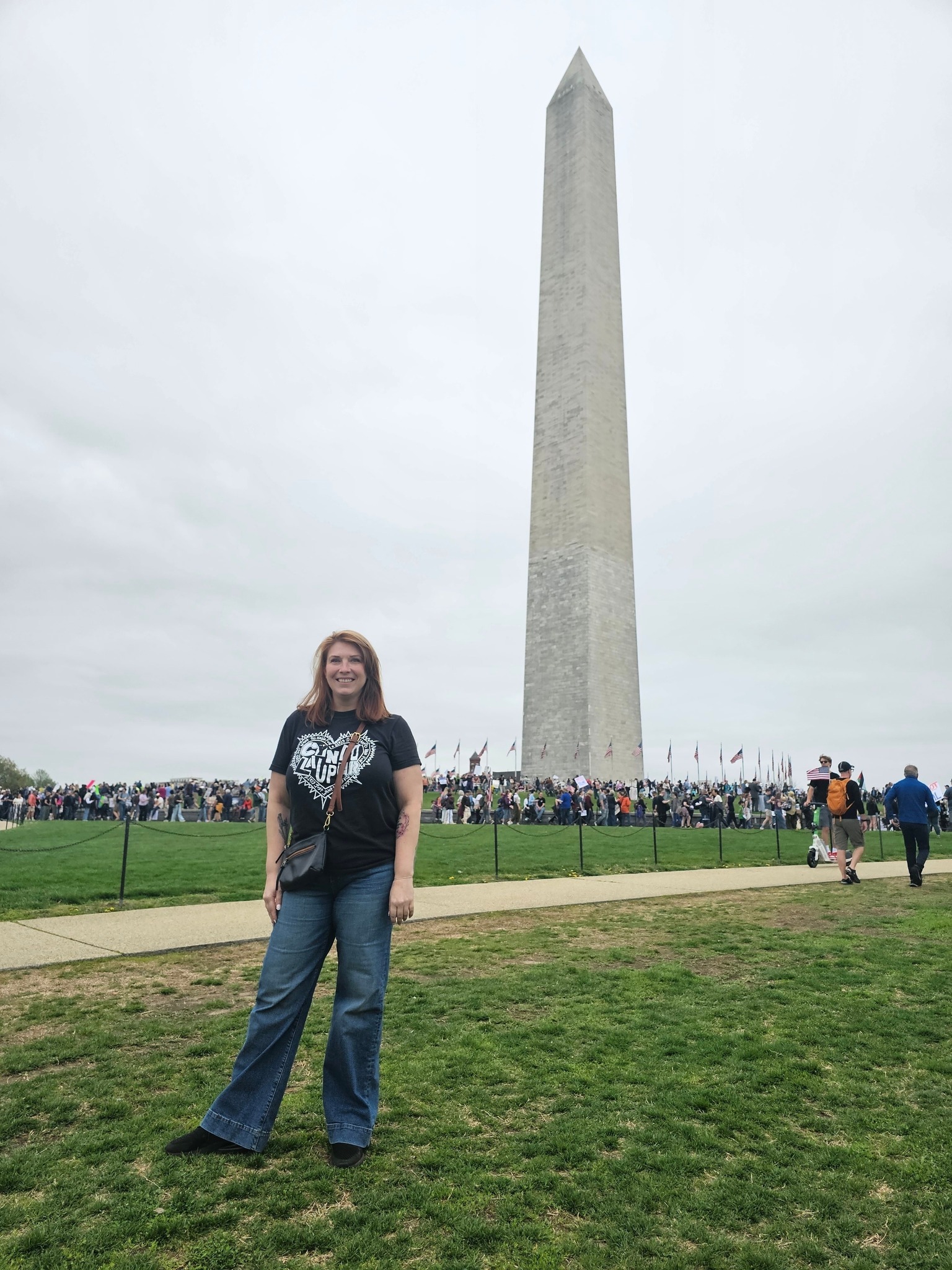 Sarah visits Washington, DC!